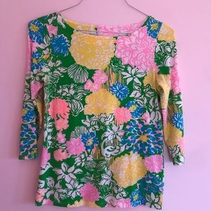 Hibiscus Stroll Juline Top